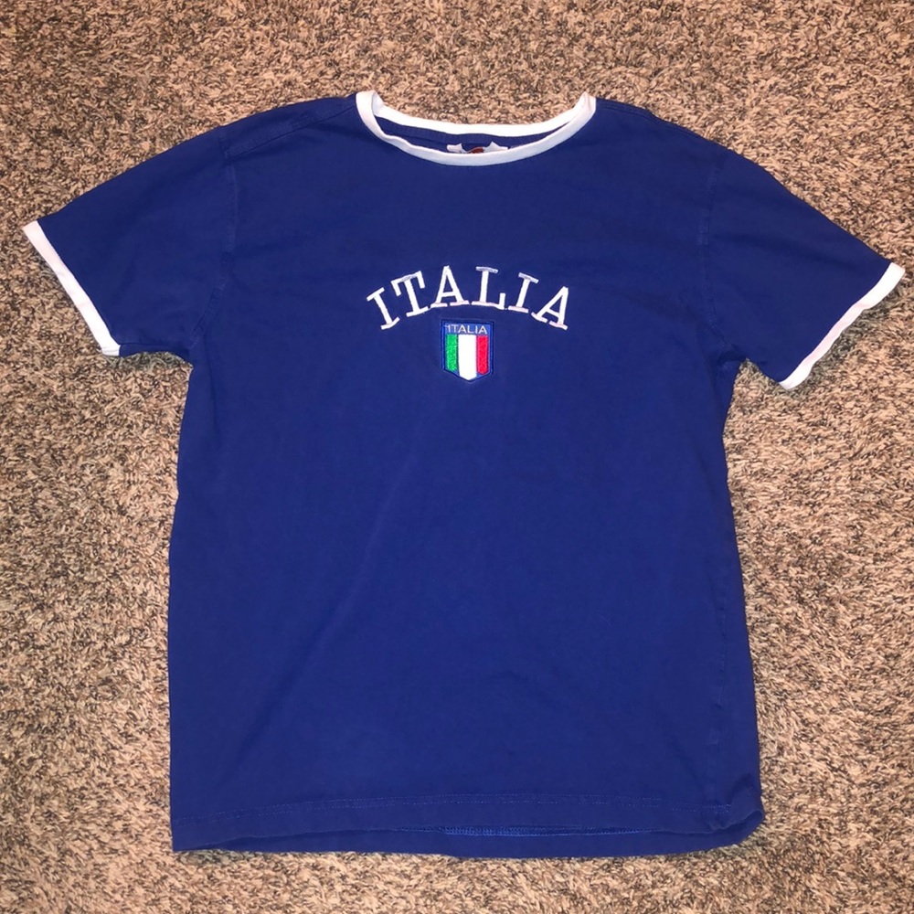 Vintage “Italia” embroidered tee